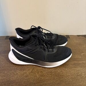Lululemon BlissFeel Run Shoes Womens Size 9 Black White Mesh Running Sneakers